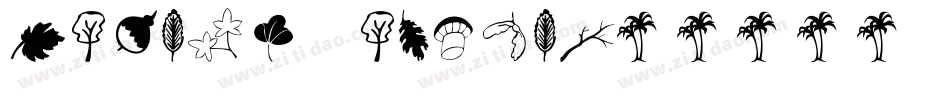 plants lovin字体转换